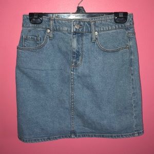 Jean skirt